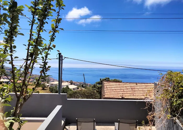 Lägenhet A Casa Valentina - Estudio Vista Panoramica O Mar Estreito Da Calheta